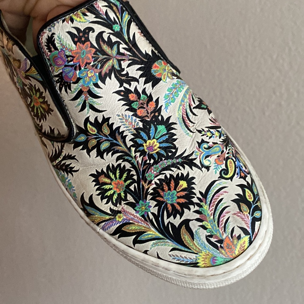 ETRO  paisley slip on sneakers